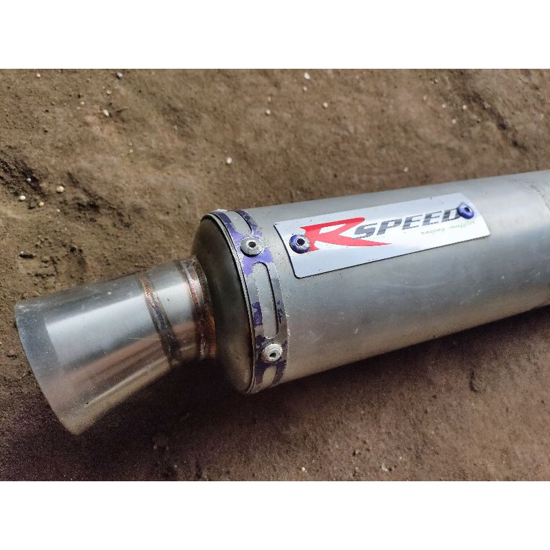 Knalpot stainless Rspeed