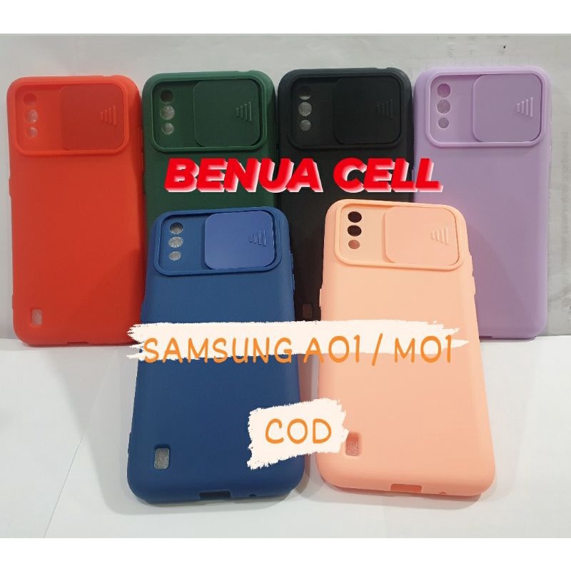 CASE SLIDE SAMSUNG A01/M01 - SLIDE CASE PELINDUNG KAMERA SAMSUNG A01/M01 -BC