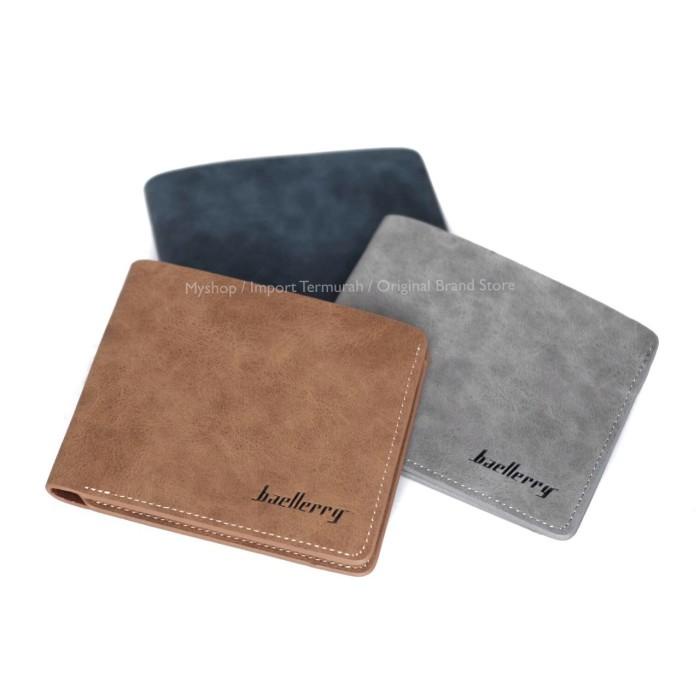 Dompet | Baellery Men Wallet - Dompet Kulit Pria Cowo Import Baellery B52