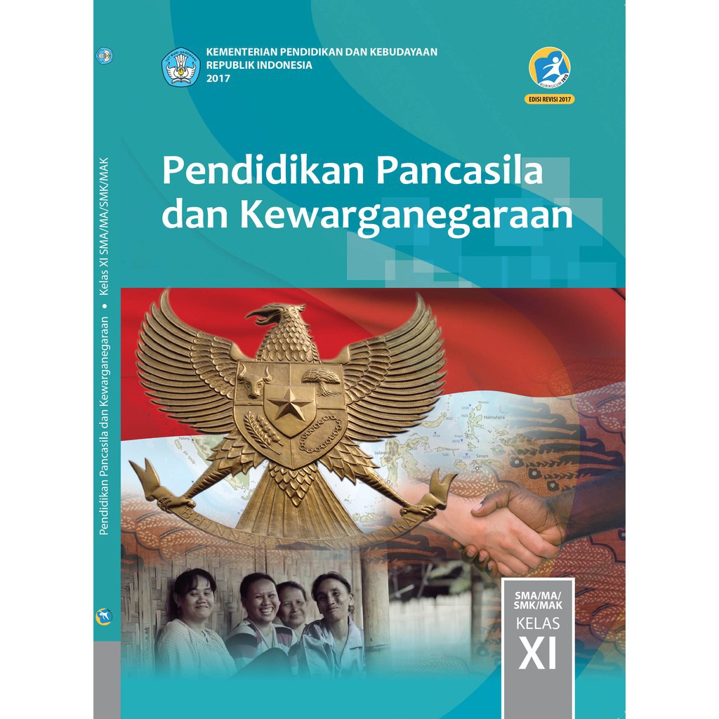 Buku paket ipa ips matematika bahasa indonesia inggris pkn pai senibudaya prakarya pjok sma kelas 11-PKN