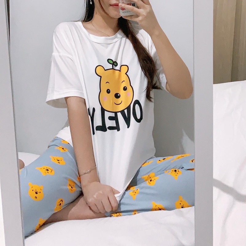 •PIYAMA KAOS POOH•