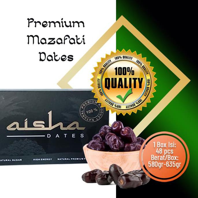 

Ready Stock √ Aisha Dates Kurma|Kurma Arafah Import Iran/Kurma Khalas Bervitamin