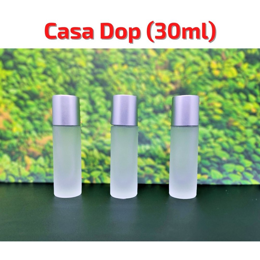 Botol Parfum Casa Doff Tutup Silver (30ml)