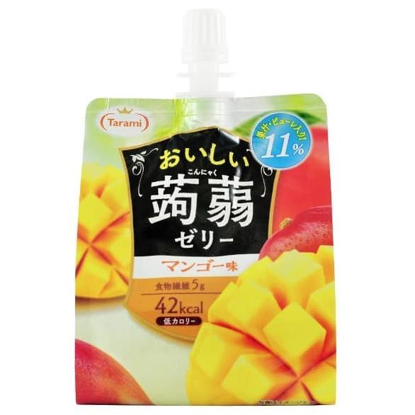 

}}}}}}] Jelly Tarami Oishii Konjac Mango Jelly Jepang rasa mangga 150gr