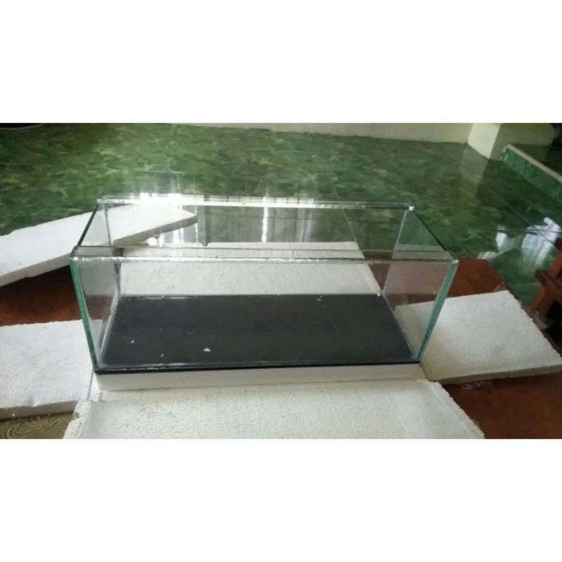 Aquarium ikan chana soliter cupang ukuran 40 x 15 x 15