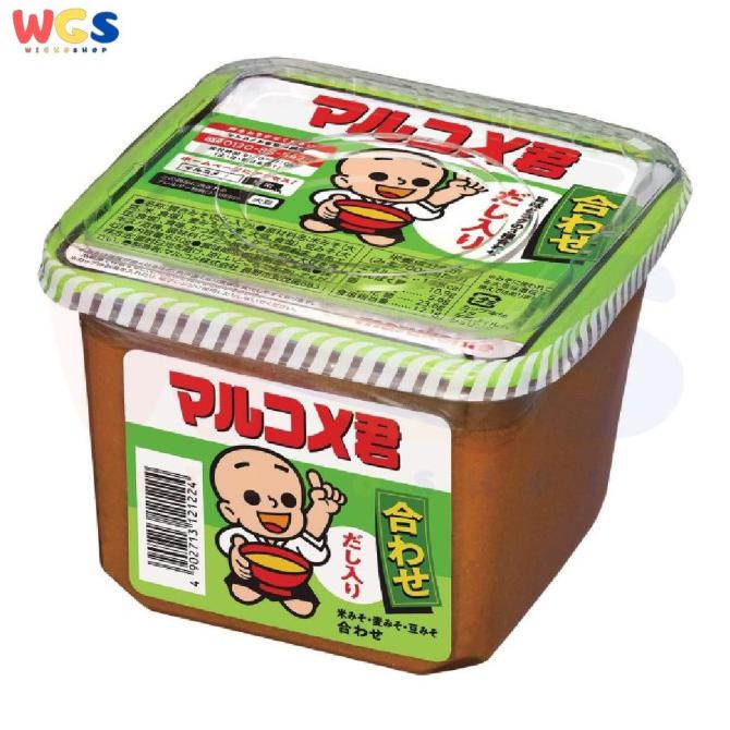 PROMO MARUKOME NEW MARUKOME-KUN DASHI COMBINED AWASE MISO SOUP PASTE 650G BUMBU & BAHAN MASAKAN