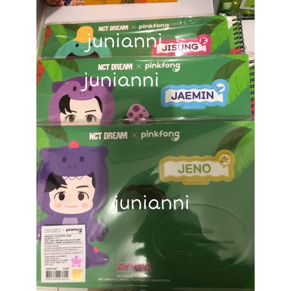 (read caption) READY NCTDREAM X PINKFONG PLAYBOOK SEALED JENO JAEMIN JISUNG