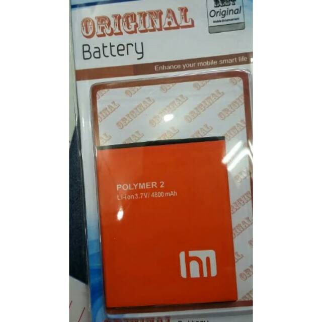 Baterai Batrai Himax Polymer 2 Y12 Himax M2 Himax Y12