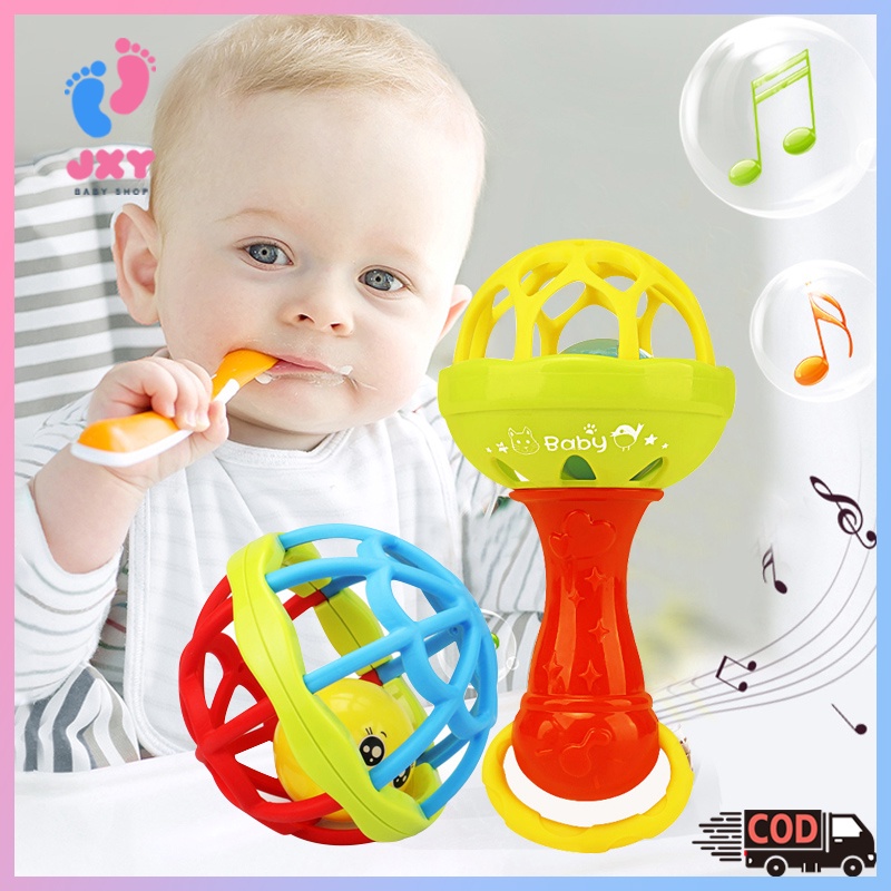 Mainan Kerincingan Bayi/Teether rattle stick/Teether rattle stick  L73/74