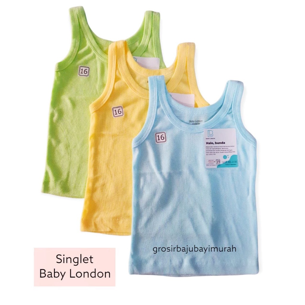 singlet bayi BABYLONDON size 18