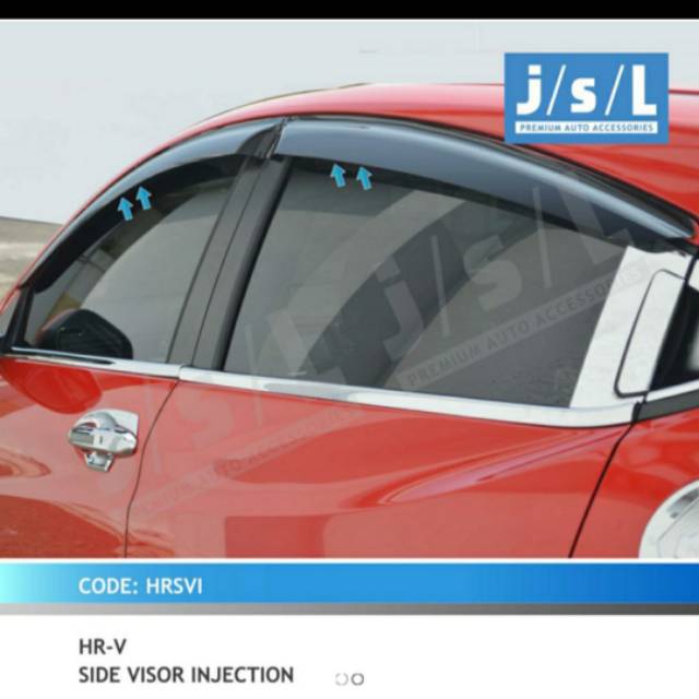 Talang air mobil HRV injection/ side visor injection jsl