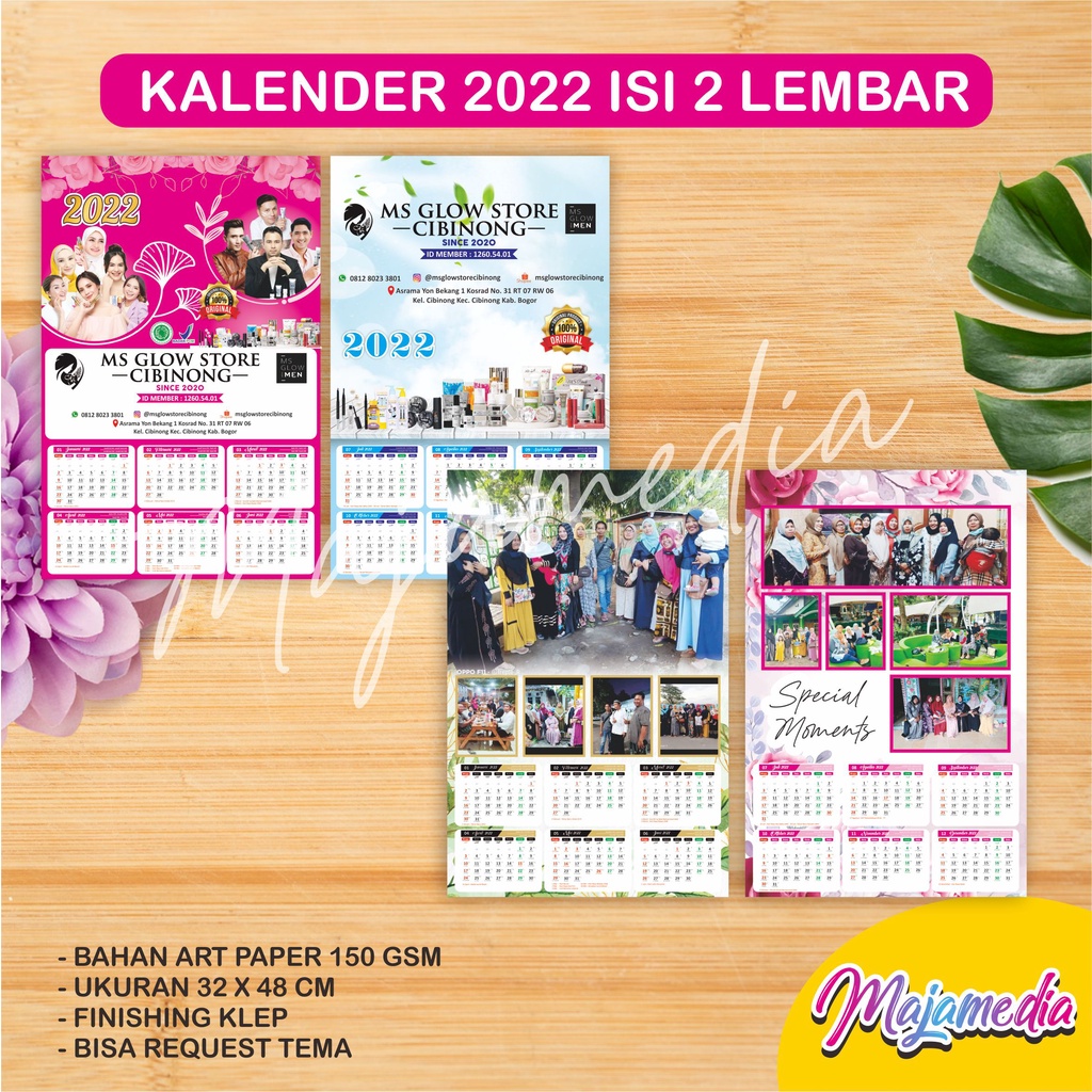 

KALENDER 2023 ISI 2 LEMBAR CUSTOM