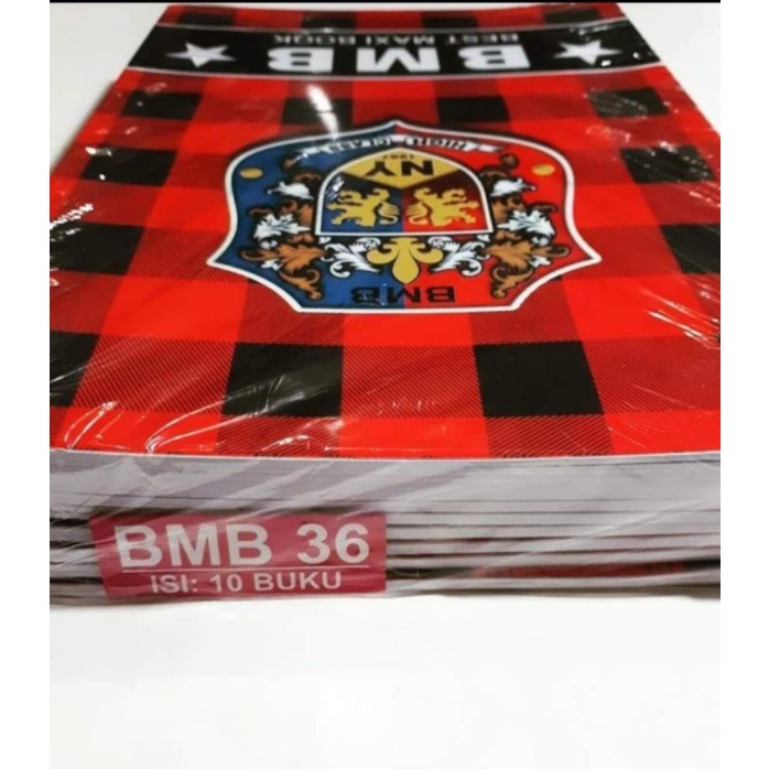 

Buku Tulis BMB Campus 36 Boxy/Panjang