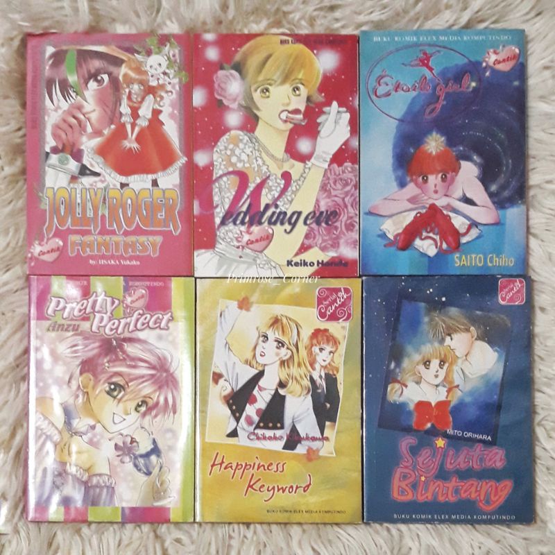 (Preloved Original) Komik One Shot/Serial Cantik (Elex) _Varian Judul