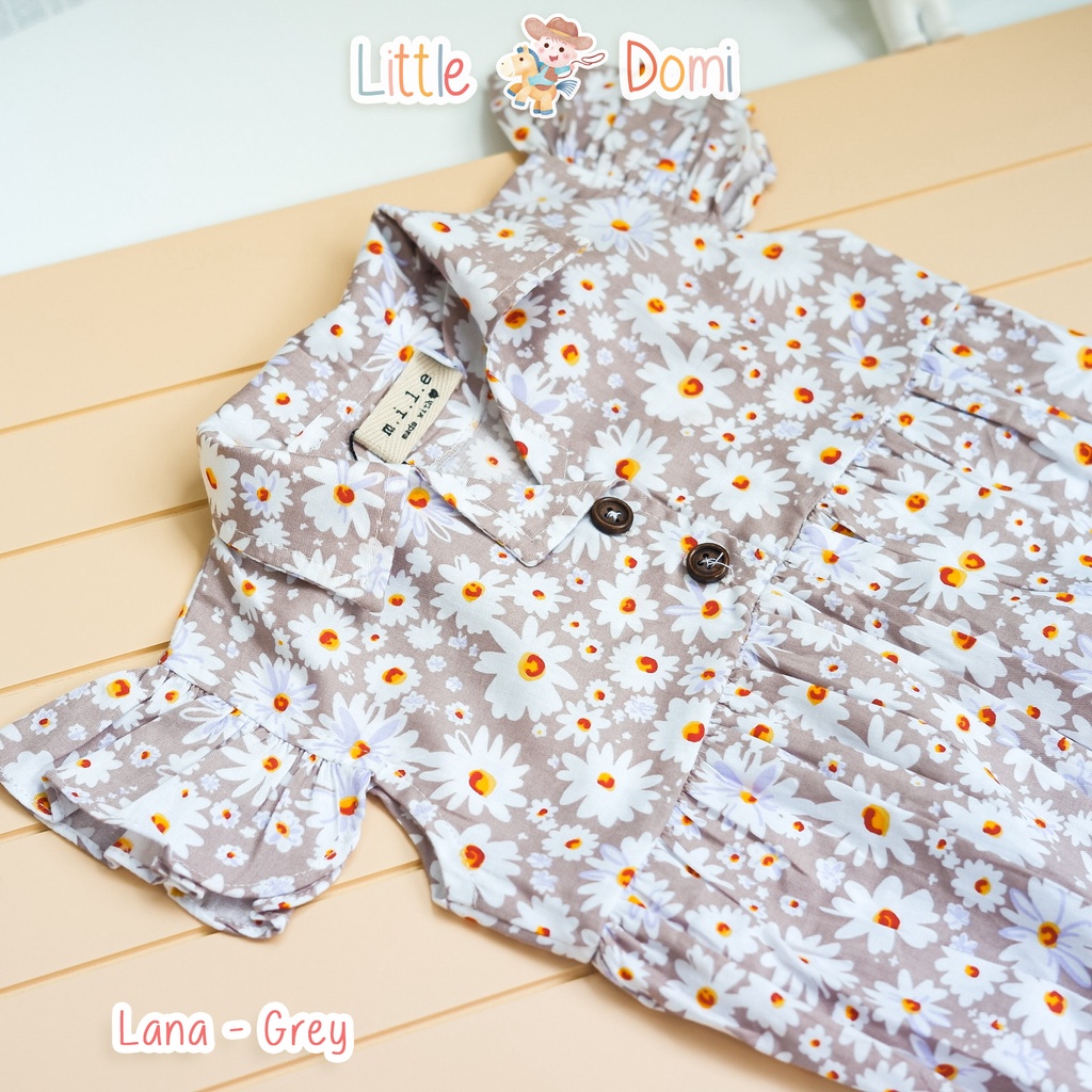 Mara Romper Bayi ( Girl ) - Pakaian Bayi - Jumper Bayi - Little Domi