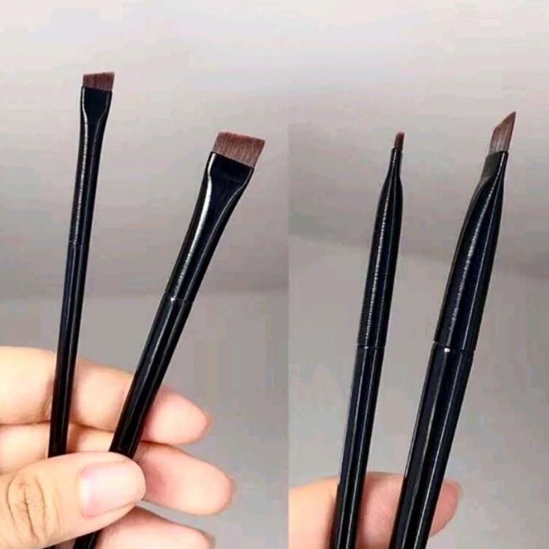 BRUSH SATU PASANG SUPER TIPIS / BRUSH CONCEALER / KUAS EYELINER / EYEBROW BRUSH