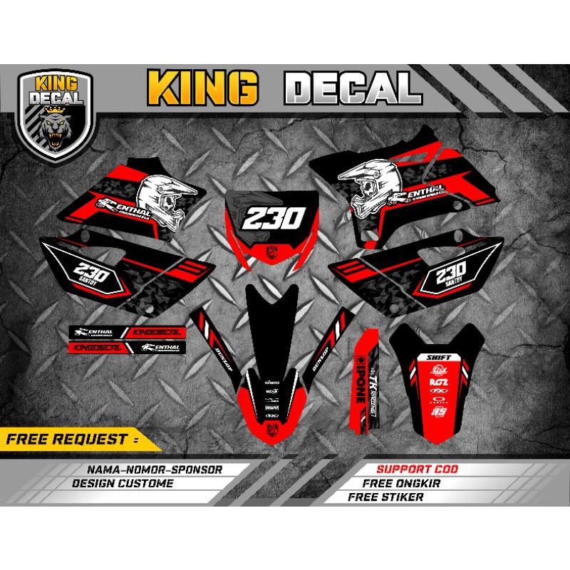 DECAL YZ 85 NEW BEBEK STANDAR DECAL YZ 85 FULL BODY DECAL YZ 85