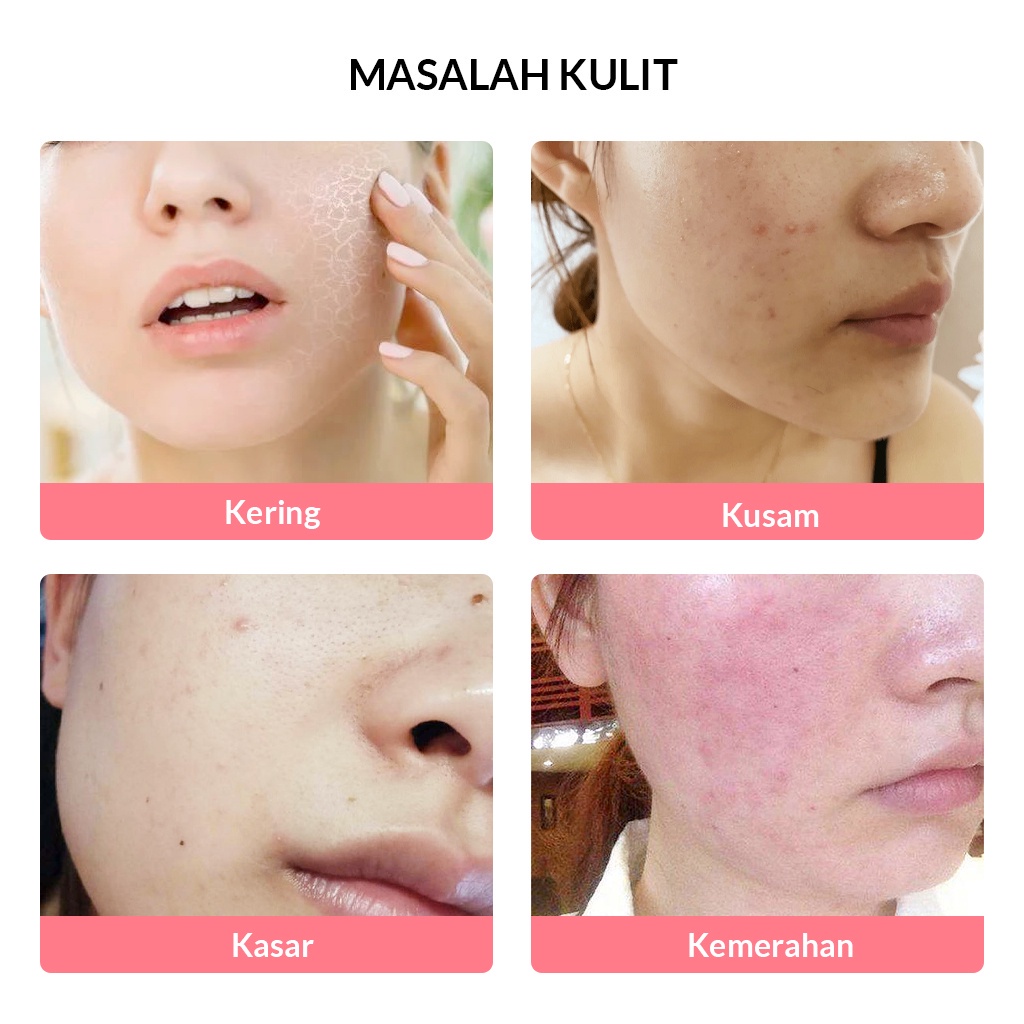 Masker Wajah Rose Petal/Masker Kelopak bunga mawar Osmanthesus Masker pemutih wajah