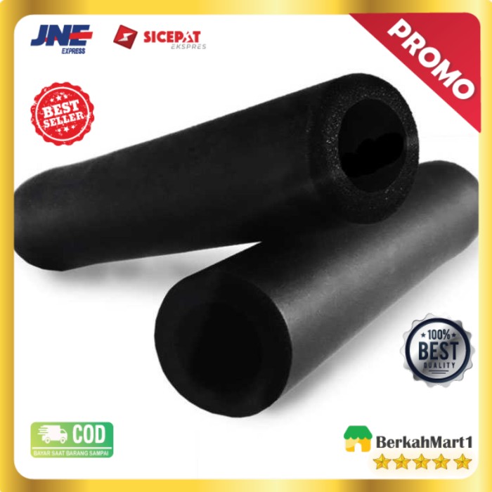 Handgrip Sepeda Sporty Bahan Silikon Bike Handlebar Grip hitam