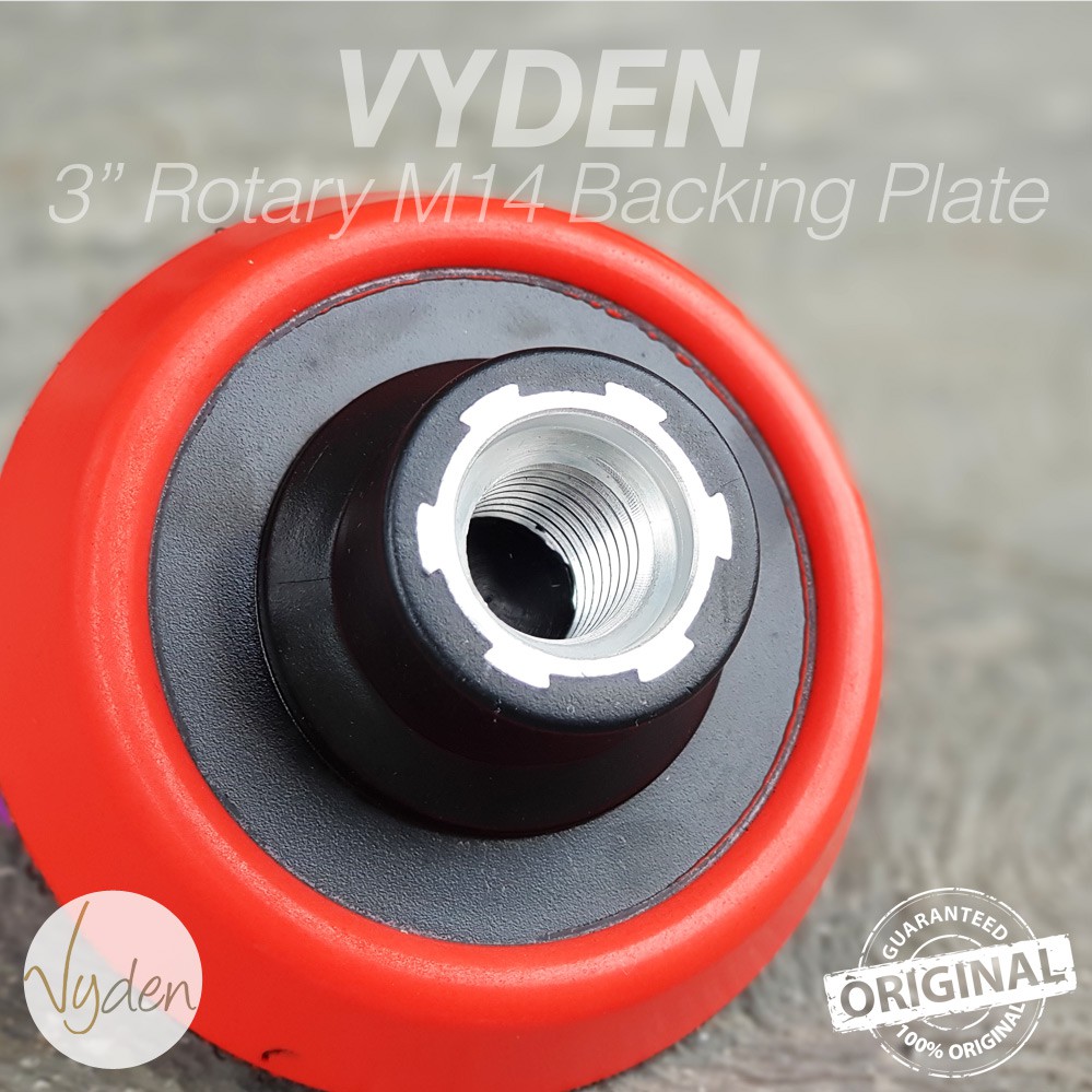 Backing Plate Rotary M14 Size 3 inchi Universal untuk Mesin Poles Rotari