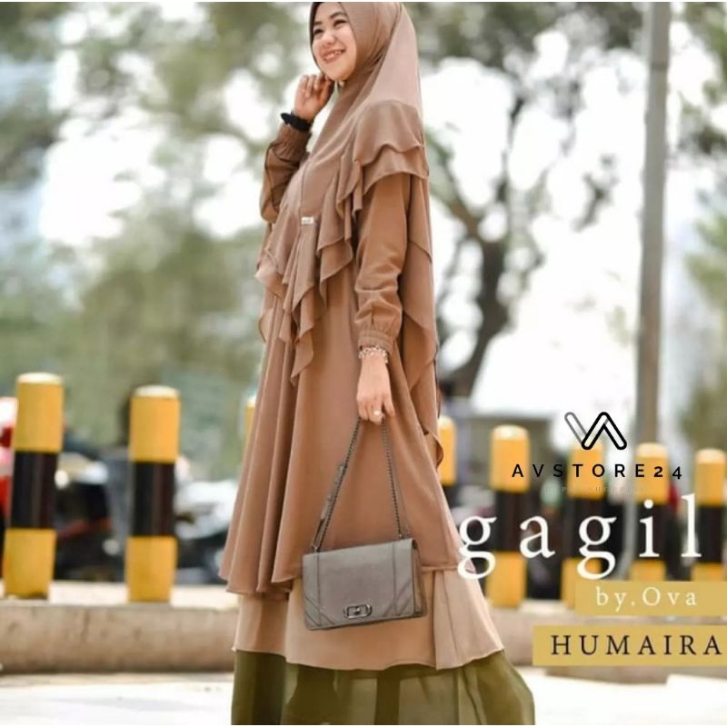 •Arvie.id• HUMAIRA SYAR'I GAMIS DEWASA TERBARU 2021 KEKINIAN, GAMIS HUMAIRA, GAMIS HUMAIRA SYAR'I,ga