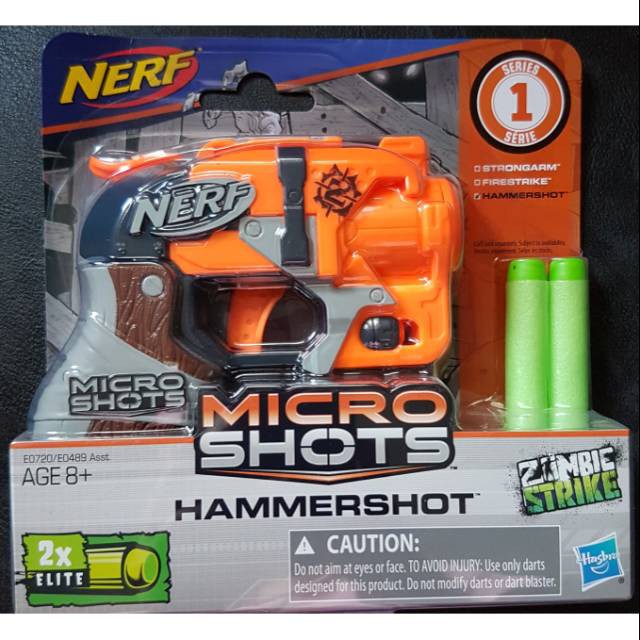 NERF MICROSHOTS HAMMERSHOT ORIGINAL