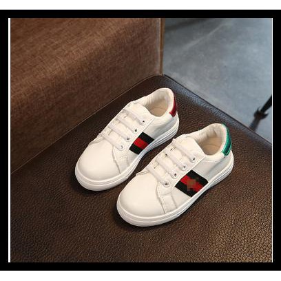 Sepatu Anak Laki Laki Import Gucci Putih