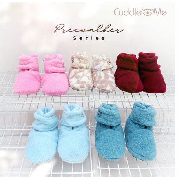 ( BISA COD ) Cuddleme Prewalker / Sepatu Bayi / Anti Slip / pre walker / cuddle me / 0 - 12 bulan baby shoes / 1 tahun sendal kaos kaki bayi anak laki laki perempuan sandal