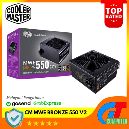 Cooler Master MWE Bronze 550 V2 - 550W 80+ BRONZE