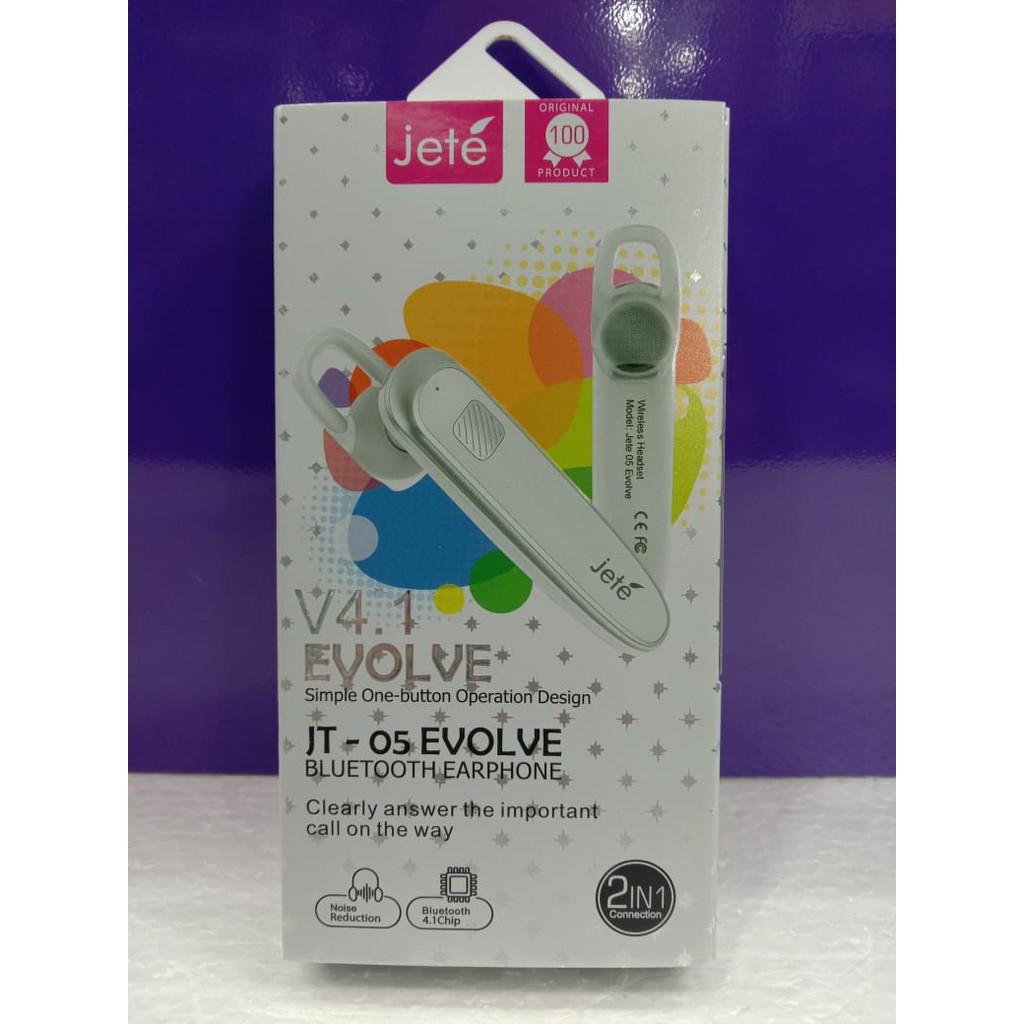 EARPHONE BLUETOOTH JETE JT-05 EVOLVE