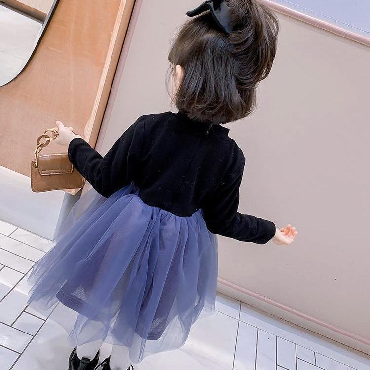 DR110-Dress Anak Bayi Perempuan Lilac Bow-1