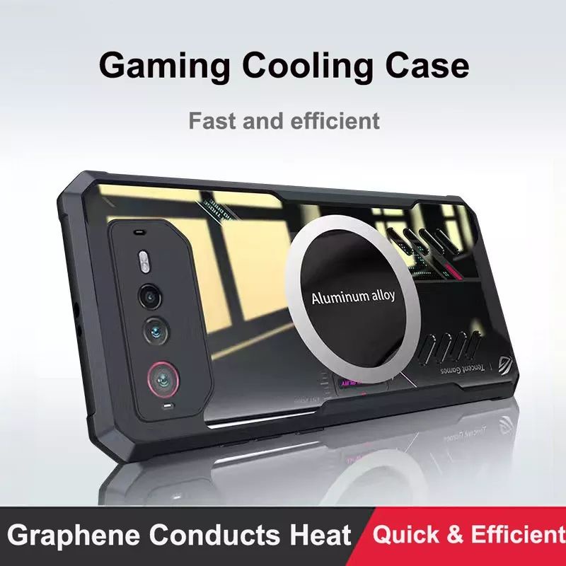 Case Asus Rog Phone 6 Rog6 Original Dissipation Cooling Cover Gaming Casing Shockproof