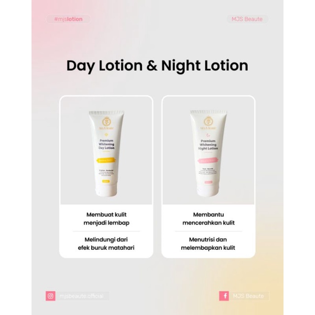 Termurah lotion pemutih mjs beaute