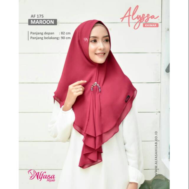 Khimar Alyssa by Alfasa