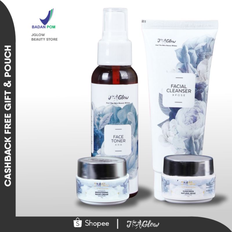 JGlow Skincare Paket Flek / J GLOW SKINCARE
