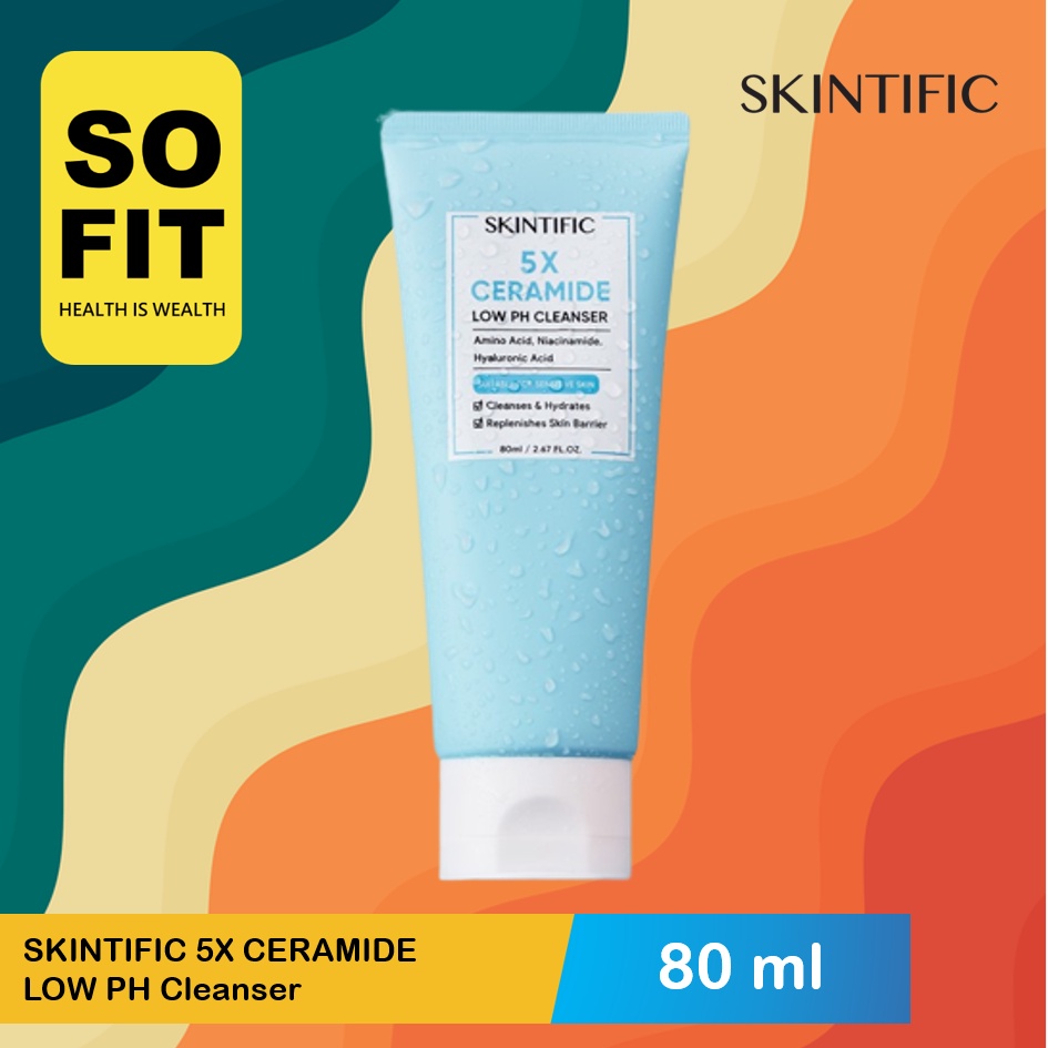 SKINTIFIC  5X Ceramide Series / Barrier Repair Moisturize Gel Pelembab Wajah /5X Ceramide Cleanser Sabun Cuci Muka/5X Ceramide Barrier