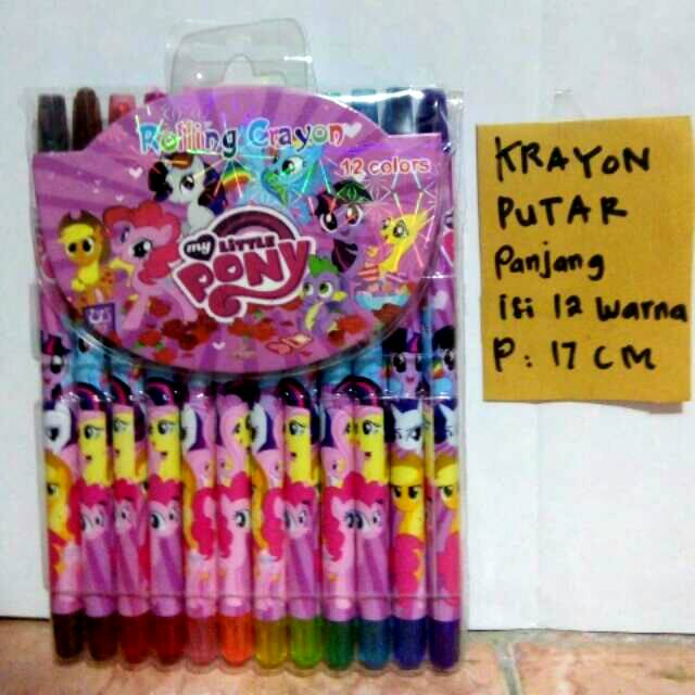 

Krayon Puter PANJANG 12 warna