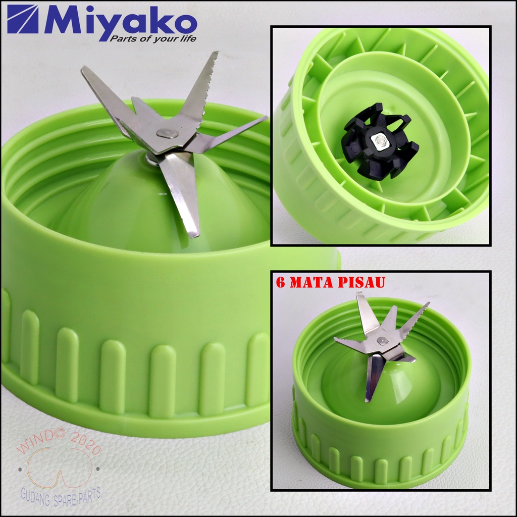 MONTING MIYAKO BARU MATA PISAU 6 | MOUNTING MIYAKO MODEL BARU | MONTING JUS MIYAKO BARU 6 MATA PISAU