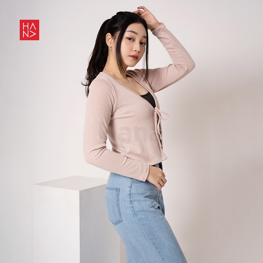 HanaFashion JKT - Hyewon Cardigan / Kardigan Rajut Wanita Korean Style - JK049