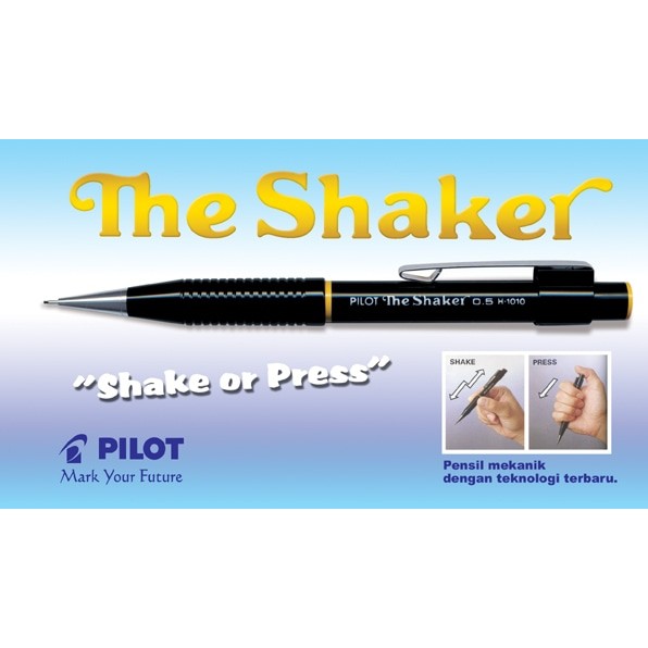 

PILOT "SHAKER" MECHANICAL PENCIL / PENSIL MEKANIK PILOT "SHAKER