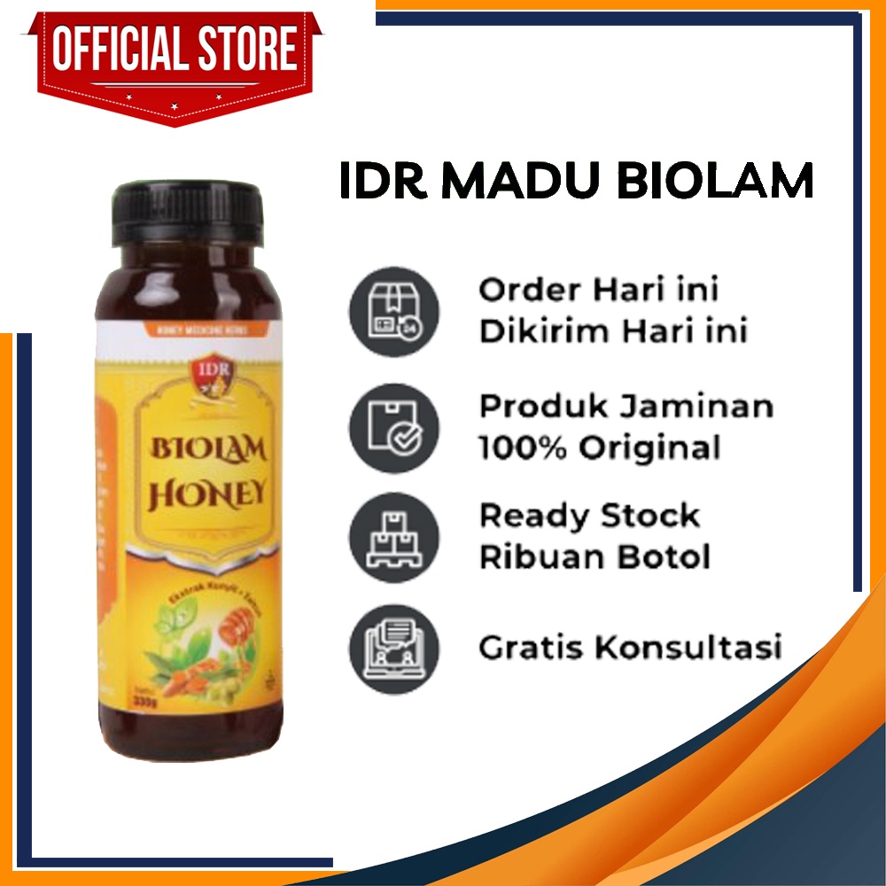 Obat Gastritis//IDR Madu Biolam