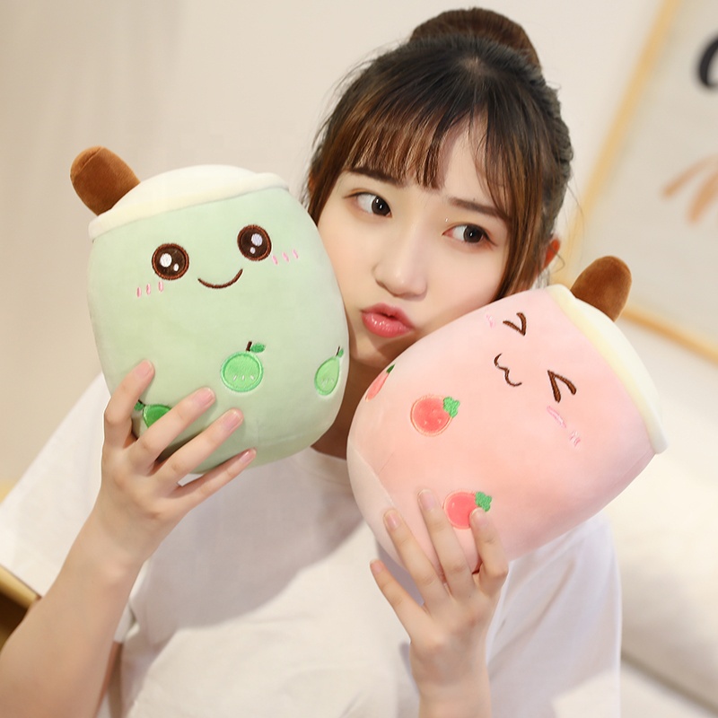 (SB)Boneka Boba Buble Milk Tea LED/NON LED Diameter 30cm Berlabel SNI Murah