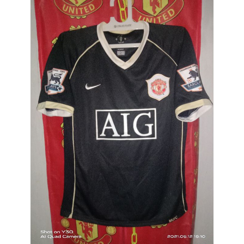 JERSEY RETRO GO MU AWAY 2006-2007
