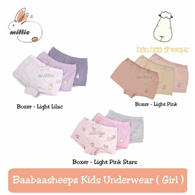 Baabaasheepz Kids Underwear Boys / Girls Boxer - Celana Dalam Anak