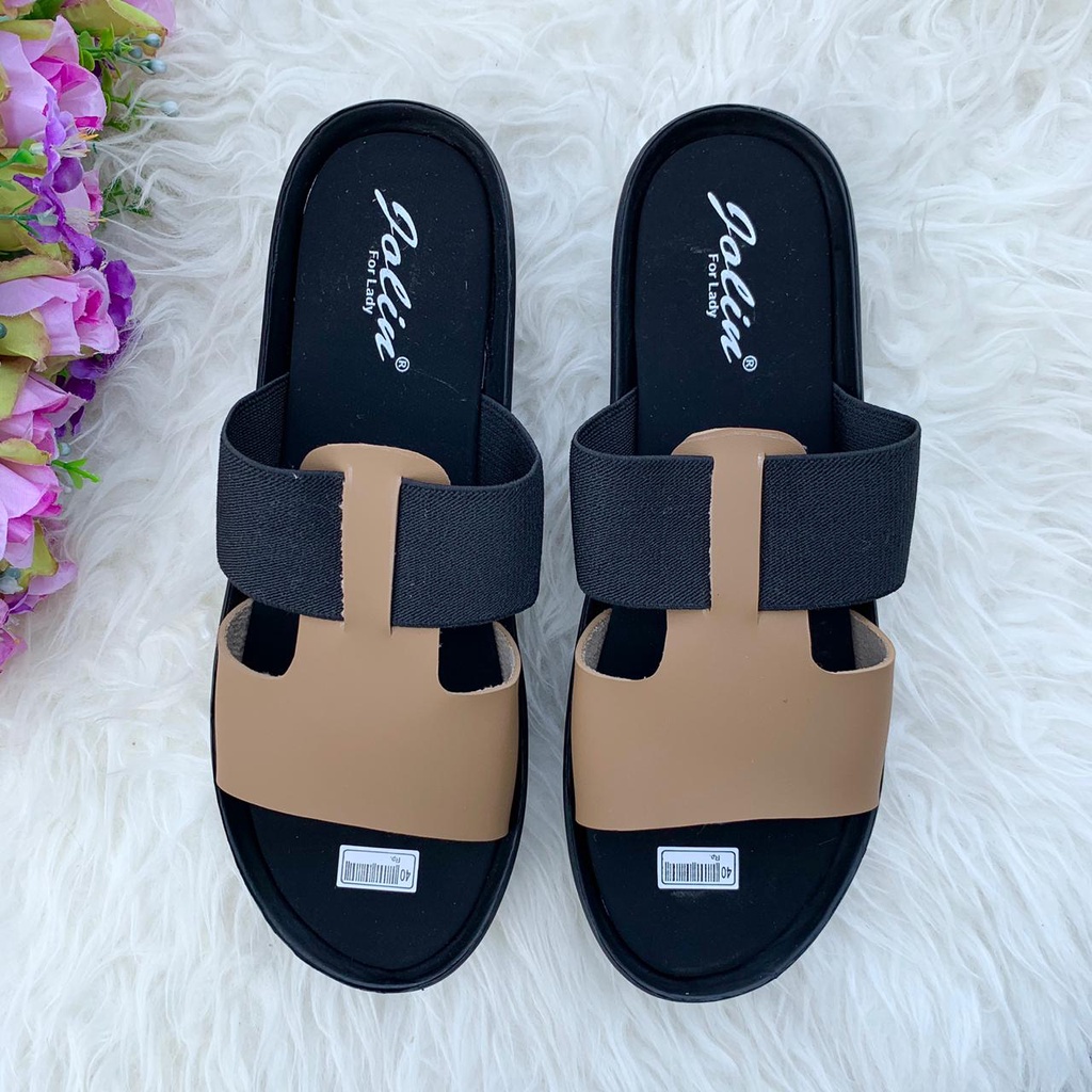 sandal wedges wanita terbaru sandal pesta sandal hak sedang sandal murah