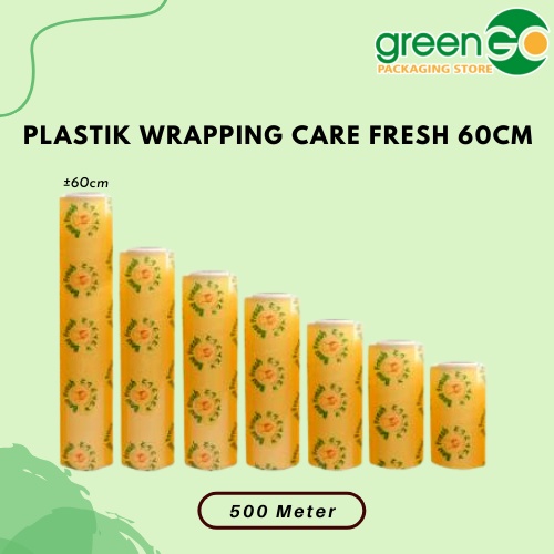 Jual Plastik Wrapping Roll Makanan 60cm 500m Plastic Wraplebar Buah