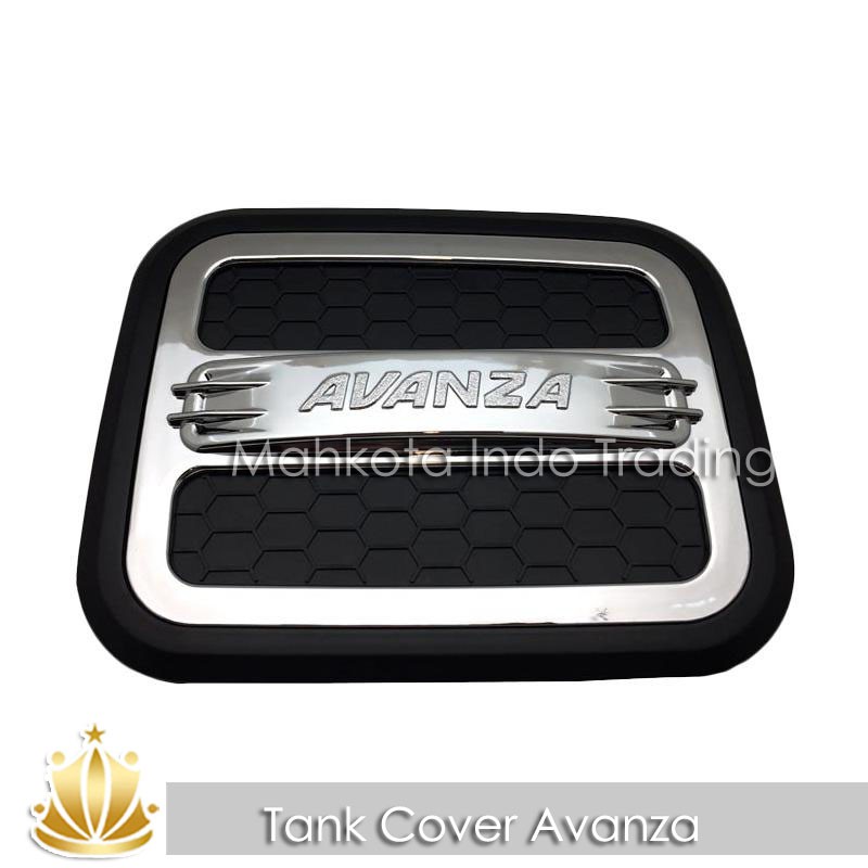 Tank Cover AVANZA Old VVTi / Tutup Bensin Tangki Tengki AVANZA Model Hitam Chrome