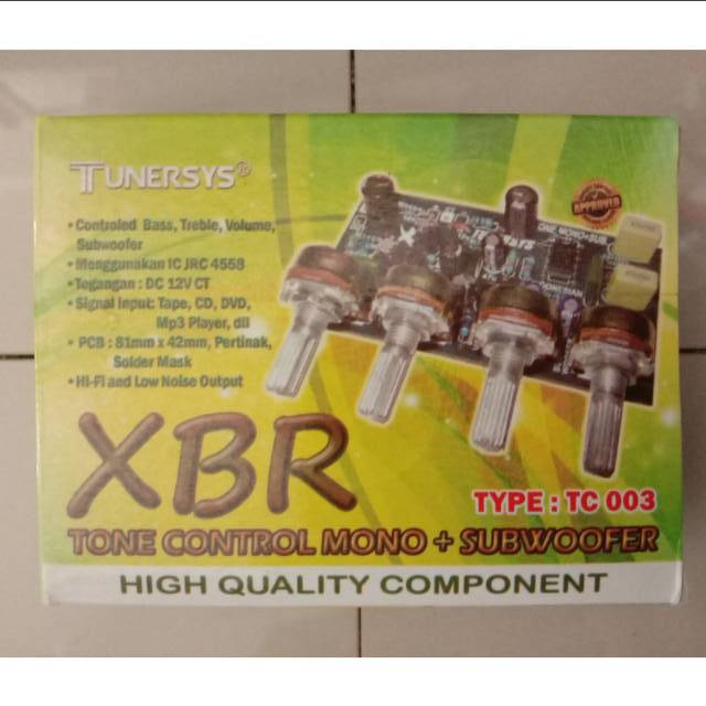 Tone Control Mono Subwoofer