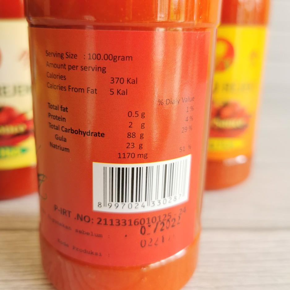 

Baru Sambal Sambel Bambu Rejeki Sweet Extra Super 360gr Vegetarian ~
