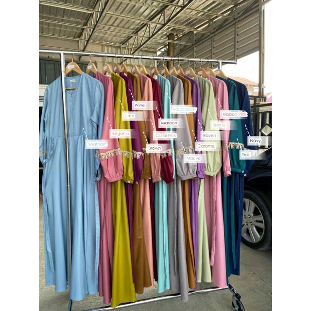 JIHAN DRES ADEN/GAMIS ADEN JIHAN DRESS